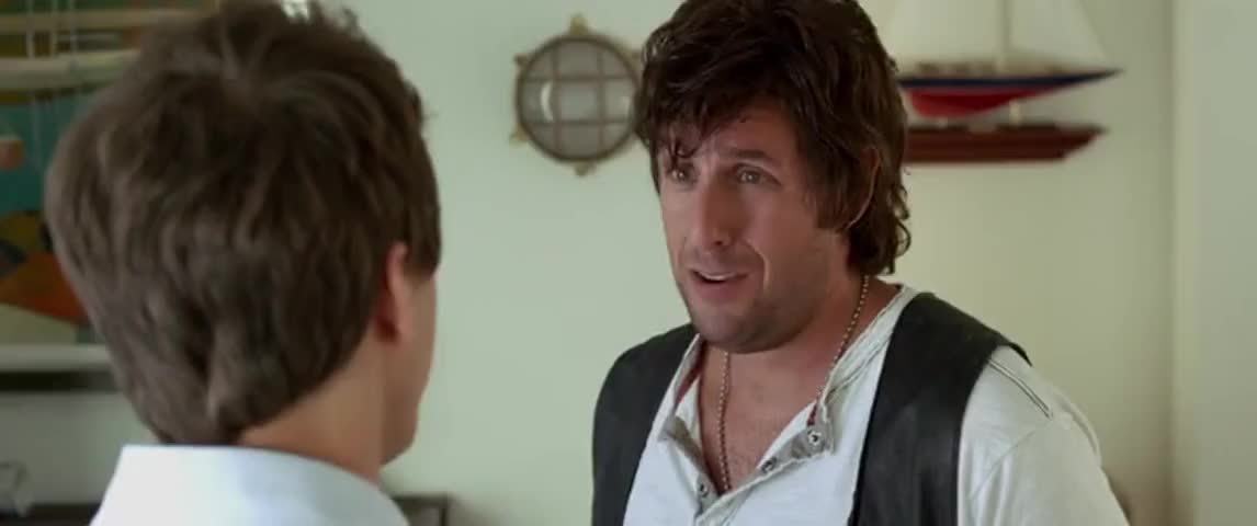 Clip of quote: - No. - Put on a tie!