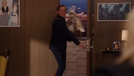 Clip of quote: Look at my new door-opening strength.