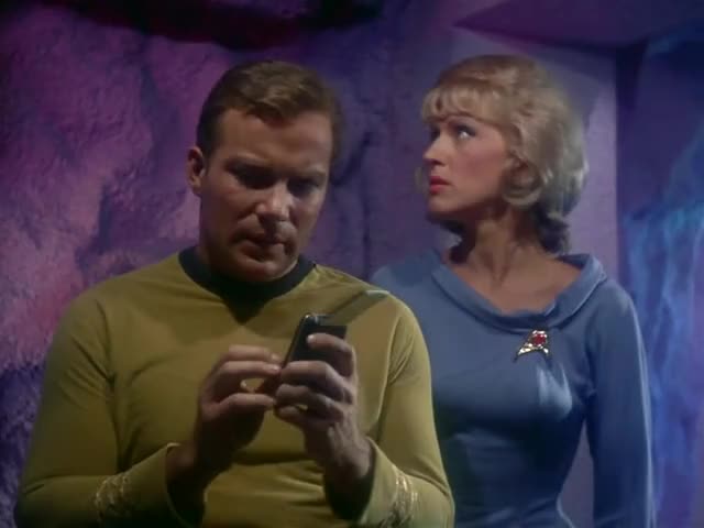 - Kirk to Enterprise. - Spock here, captain.