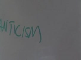 Clip of quote: Congratulations, guys, we're done, but I got one last group activity.
