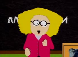 Clip of quote: - Yes, little boy? - We don't respect Mr. Garrison.