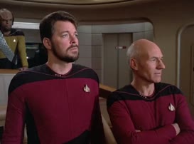Clip of quote: The computer shut down a force field in an open shuttle bay.