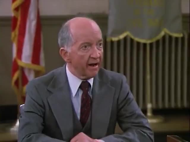 Clip of quote: Oh, uh, part of my presentation, sir.