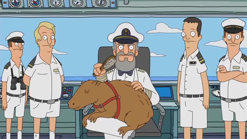 Clip of quote: But if you fail, I'm putting you in a dinghy