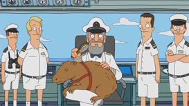 Clip of quote: But if you fail, I'm putting you in a dinghy
