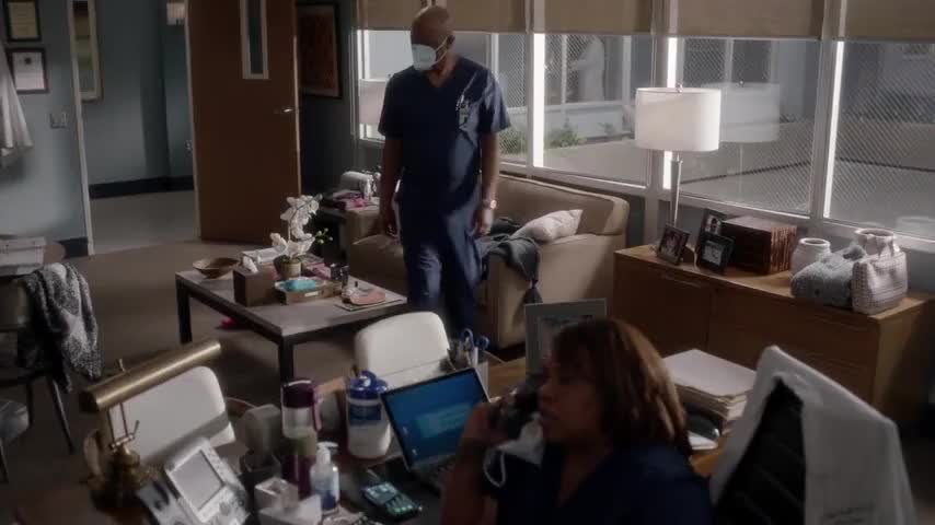 Clip of quote: They're wearing trash bags over there.