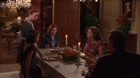 Clip of quote: GOOD, BECAUSE WE HAVE MINI LEMON BUNDT CAKES FOR DESSERT.