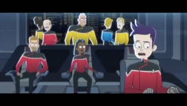Clip of quote: I'm not detecting any Federation...