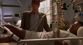 Clip of quote: Hey, uh, any of the guys come down to see you?