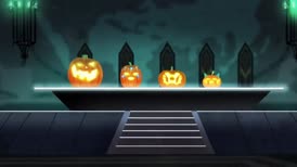 Clip of quote: And for our next spooktacular activity, I present to you...