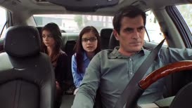 Clip of quote: Dad, look up ahead, coming at us. There's Mom! Beat her!