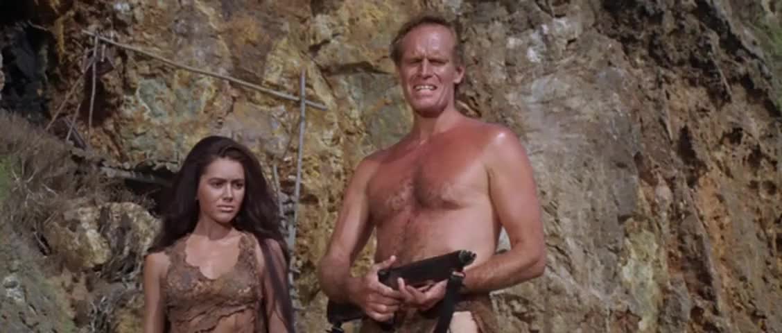 Clip of quote: Take it easy. You saved me from this fanatic. Maybe I can return the favor.