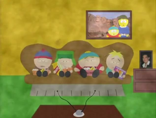 Clip of quote: Me neither, I'll be dead before the commercials!