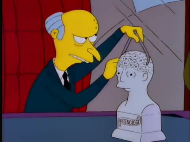Clip of quote: Uh, sir, phrenology was dismissed as quackery 160 years ago.