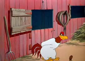 Clip of quote: Watch me, and I'll prove I'm a chicken. Rooster, that is.