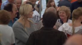 Clip of quote: Handsome Hans will fit right in Slippery's bar!