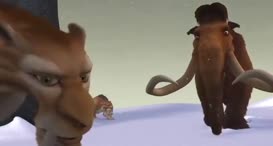 Clip of quote: Come on Diego, let's bring this mammoth down.