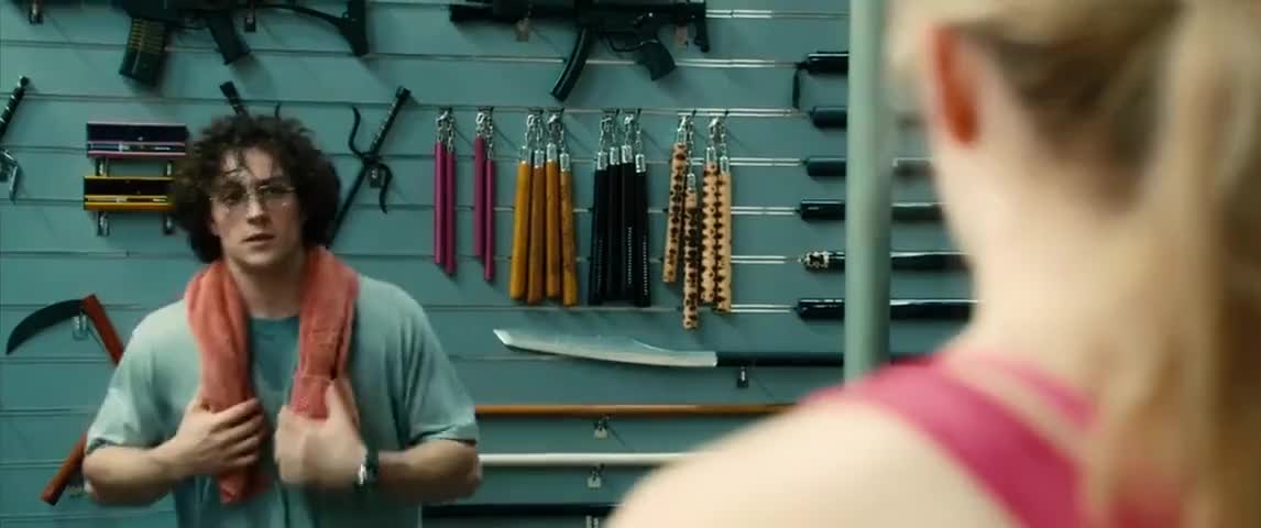Clip of quote: Are you not scared? To die?