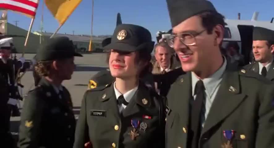 Clip of quote: No questions, please.