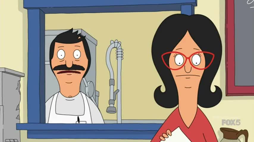 Clip of quote: Regular, stress-free burgers. Uh-huh.