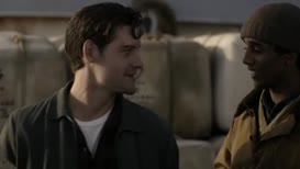 Clip of quote: - Ha ha ha! - Don't spend it all in one place, boys.