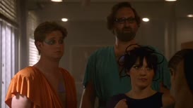Clip of quote: - You're a four? I don't recognise you. - He's new Beenz.