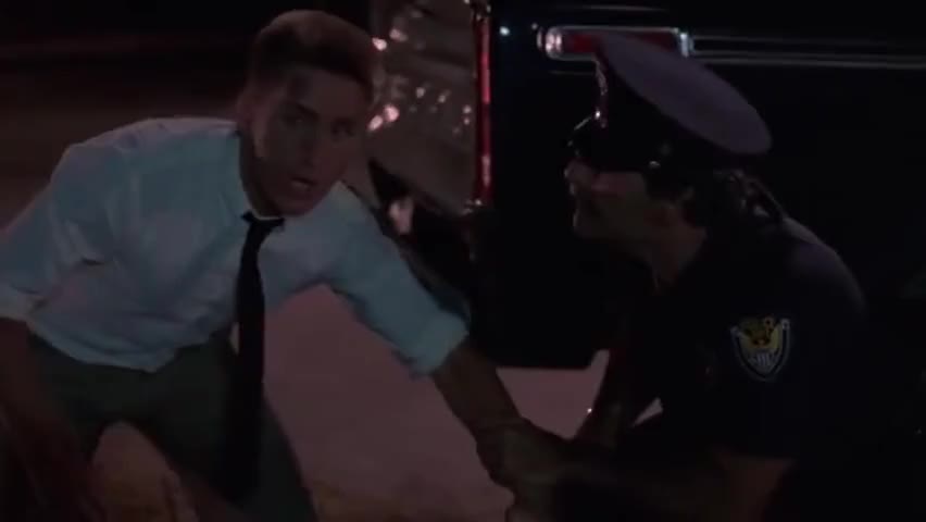 Clip of quote: It's none of your business. You want to be a hero?