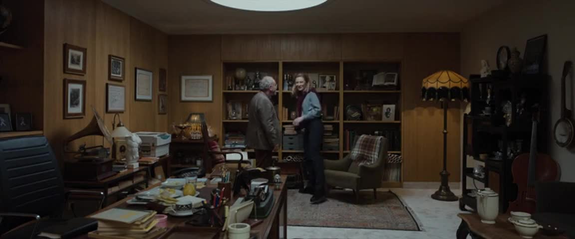 Clip of quote: But please, sit down.