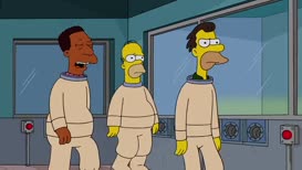 Clip of quote: We know it's you, Mr. Burns, and we'll prove it.
