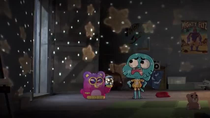 Clip of quote: Now, let's play! Aah!