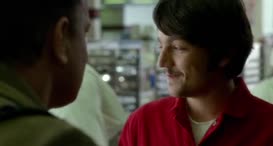 Clip of quote: I'm... I'm her man of mystery.