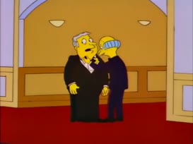 Clip of quote: - I'm not gonna fit in here. - Nonsense, Larry.