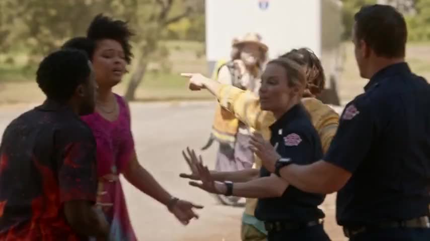 Clip of quote: - Listen, okay?! - I got you!