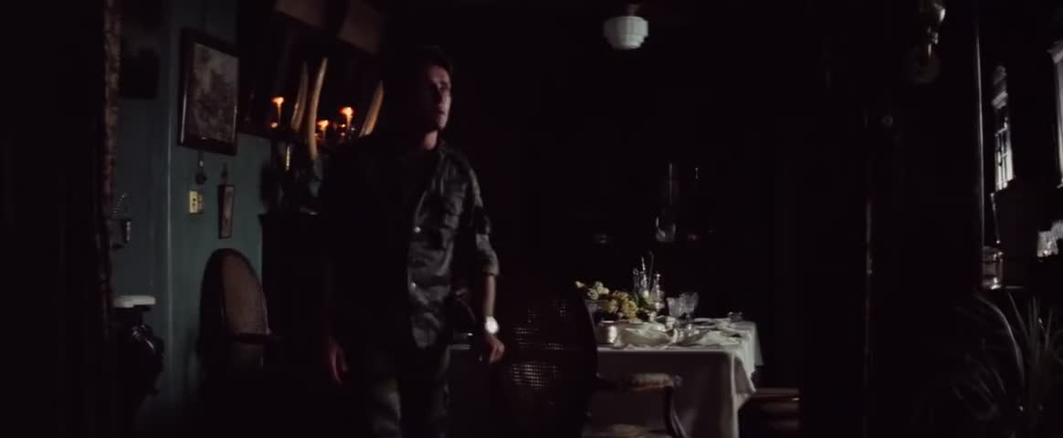 Clip of quote: I noticed you had no wine at dinner.