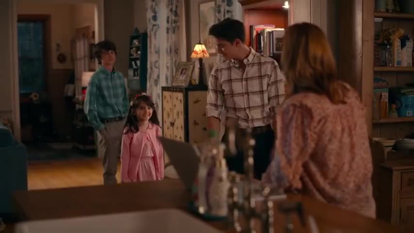 Clip of quote: [Maddie] Well, I'm so glad you had a nice time.