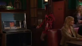 Clip of quote: so just hang out at the jukebox, and don't draw any attention to yourself.