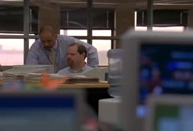 Clip of quote: I'll top it with whatever smells fresh, make the double-dot.