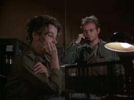 Clip of quote: We had S.O.S. again for lunch.