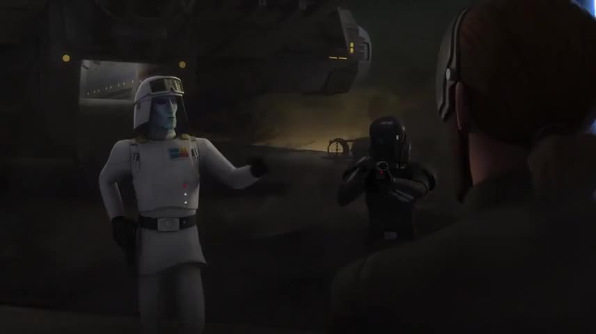 Clip of quote: Do you fear the storm, Master Jedi?