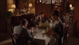 Clip of quote: YEAH. IT'S MY FIRST LOBSTER THERMIDOR.