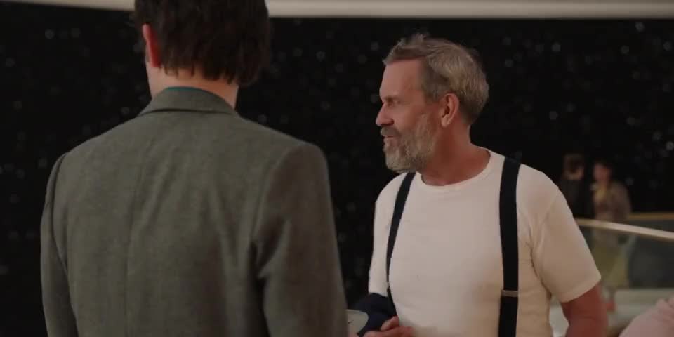 Clip of quote: Right. So that's his game, is it?