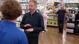 Clip of quote: All right. Uh, well, can I help you carry it to your car?