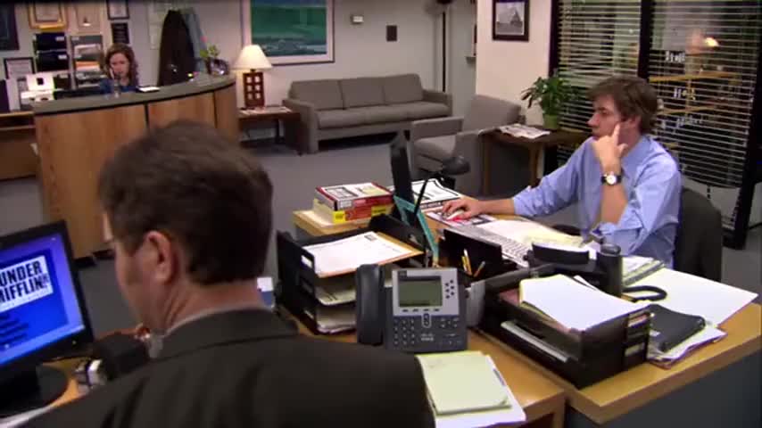 Clip of quote: Everybody, everybody, listen up. I need your ideas now.