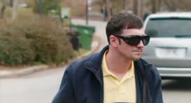 Clip of quote: Hey, he's blind. He's blind.