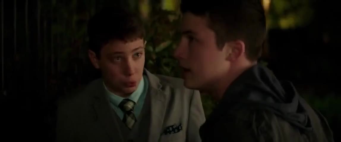 Clip of quote: So there are no girls?