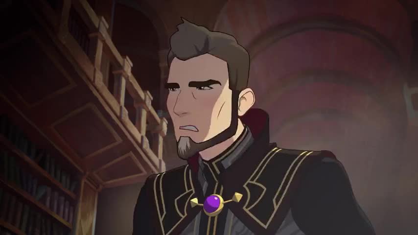 Clip of quote: -Yes, I'm quite aware I'm in a-- -[woman] Shh!