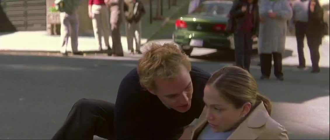 Clip of quote: Just take your time. Sit up straight. You okay?