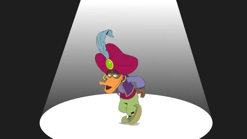 Clip of quote: Your wish is my command.