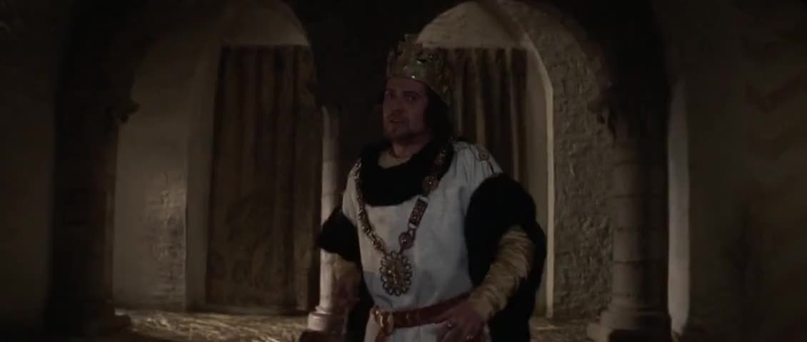 Clip of quote: Thou hast no speculation in those eyes which thou dost glare with.