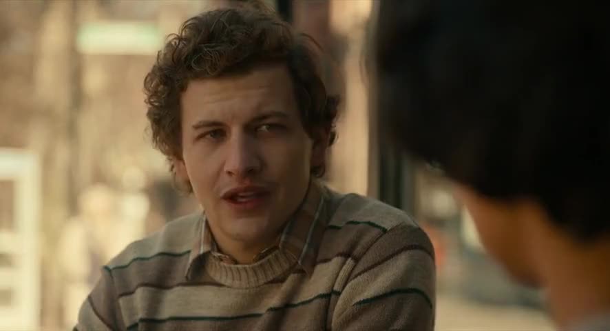 Clip of quote: -Can we just go to your place? -No.